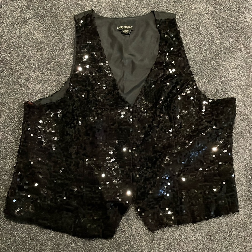 Lane Bryant Sequined Vest